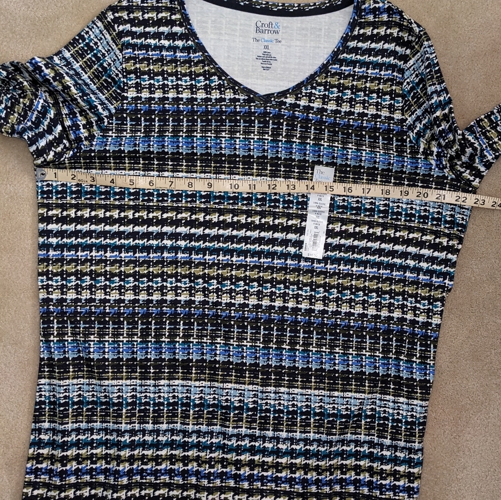 Size XXL Croft & Barrow‎ Long sleeve Top - Picture 5 of 6
